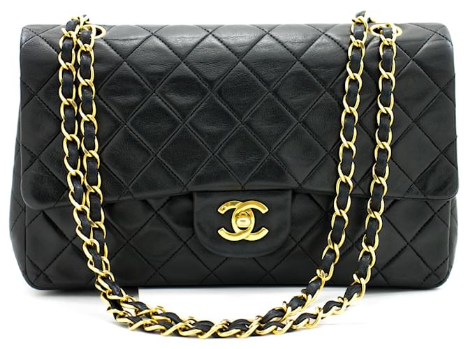 Chanel Timeless Black Leather  ref.581888