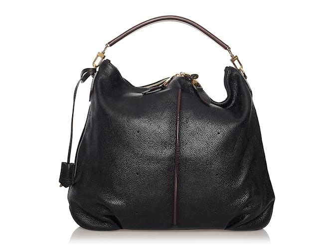Louis Vuitton Black Mahina Selene PM Leather Pony-style calfskin ref.582031  - Joli Closet