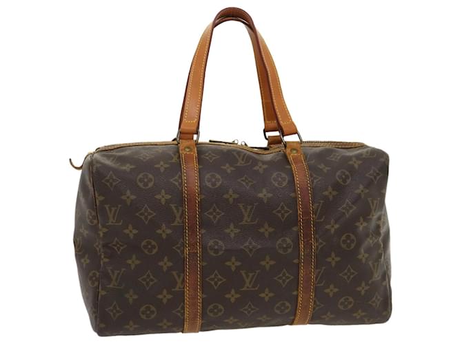 Louis Vuitton Monogram Sac Souple 35 Boston Bag M41626 LV Auth pt1911 Cloth  ref.582156