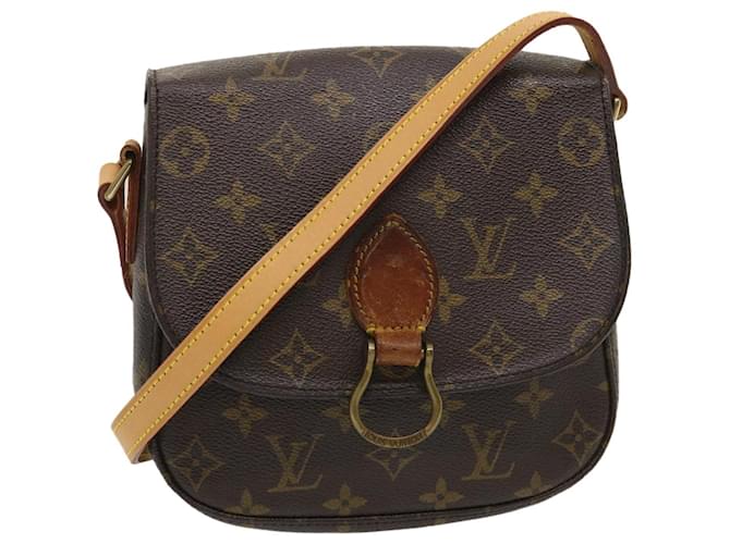 LOUIS VUITTON Monogram Saint Cloud MM Shoulder Bag