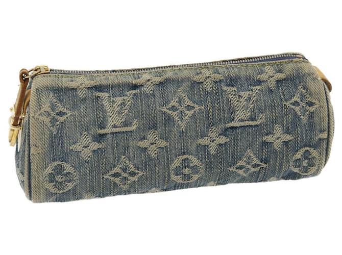 LOUIS VUITTON Monogram Denim Trousse Speedy GM Pouch Blue M95081 LV Auth  18829 Cloth ref.271106 - Joli Closet