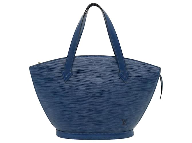 Louis Vuitton Saint Jacques Blue Leather  ref.582423
