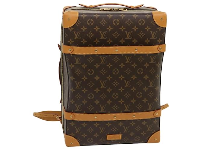 LOUIS VUITTON Monogram Soft Trunk Backpack MM Trunk M44749 LV Auth 29610a Cloth  ref.582655