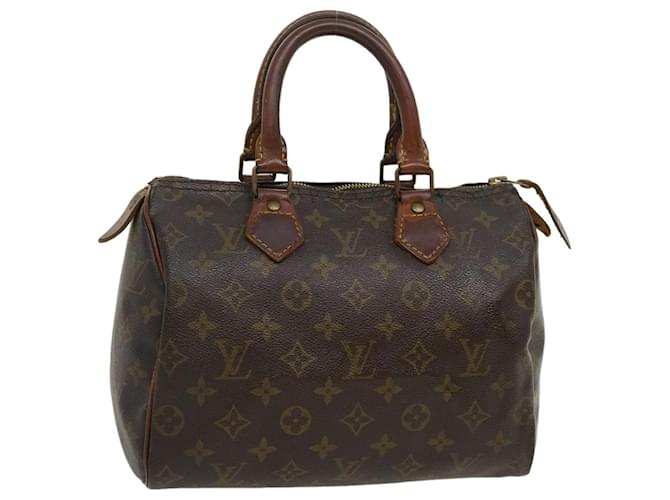 Louis Vuitton Monogram Speedy 25 Hand Bag M41528 LV Auth rh136 Cloth  ref.583061