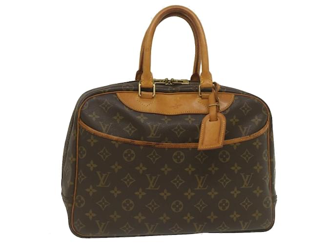 LOUIS VUITTON Monogram Deauville Hand Bag M47270 LV Auth 23055 Cloth  ref.335557 - Joli Closet