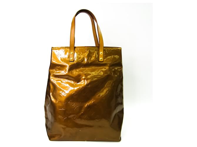 Louis Vuitton Reade Brown Patent leather  ref.583456
