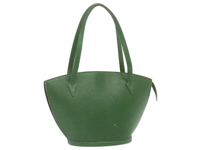 Louis Vuitton Epi Saint Jacques Long Strap M52264 Green Leather