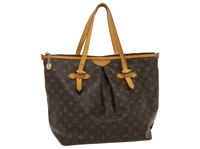 LOUIS VUITTON Monogram Palermo GM Tote Bag M40146 LV Auth bs1119 Monogramma