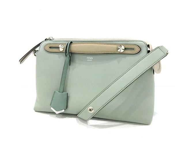 Fendi By The Way Mini Boston Bag in Green