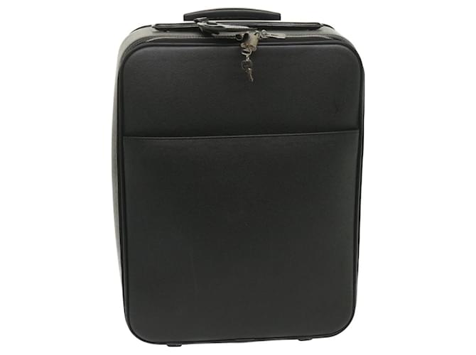 LOUIS VUITTON Taiga Pegas 45 Suitcase Travel Roller Bag Ardoise M23302 LV ro295 Leather  ref.584025