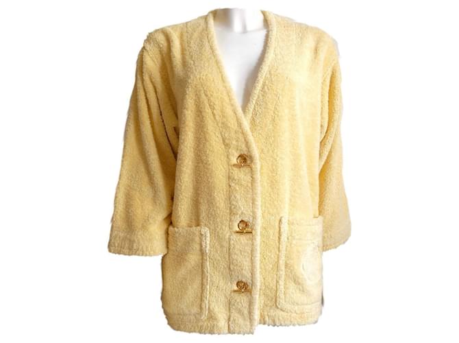 Hermès cotton jacket Yellow  ref.584160