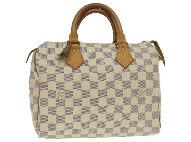 Louis Vuitton Damier Azur Speedy 25 Hand Bag N41534 LV Auth 29491  ref.584409