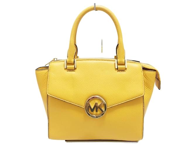 Michael Kors Handbag Yellow Leather  - Joli Closet