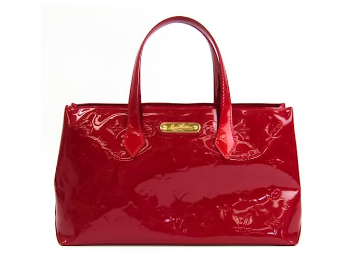 Louis Vuitton Wilshire Red Patent leather  ref.525876