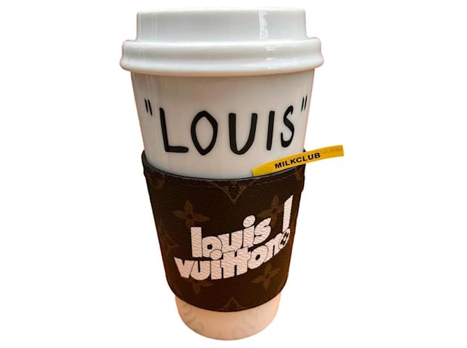 Louis Vuitton LOUIS MONOGRAM CUP White  ref.581876