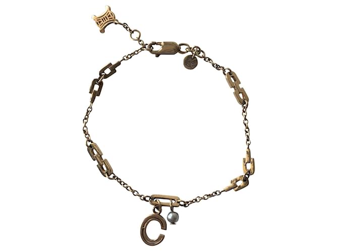 Céline Bracelets Argent Doré  ref.584159