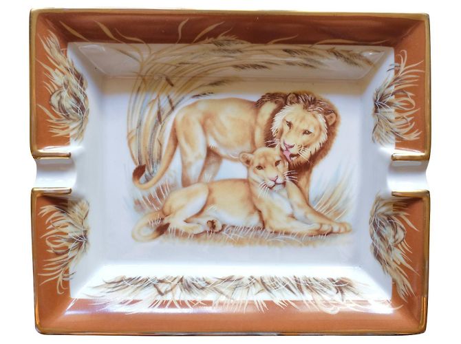 Hermès Porcelain Ashtray Multiple colors 