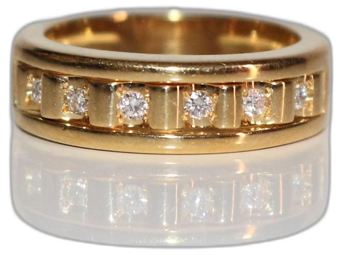 Poiray anillo de bodas diadema Dorado Oro amarillo  ref.584957