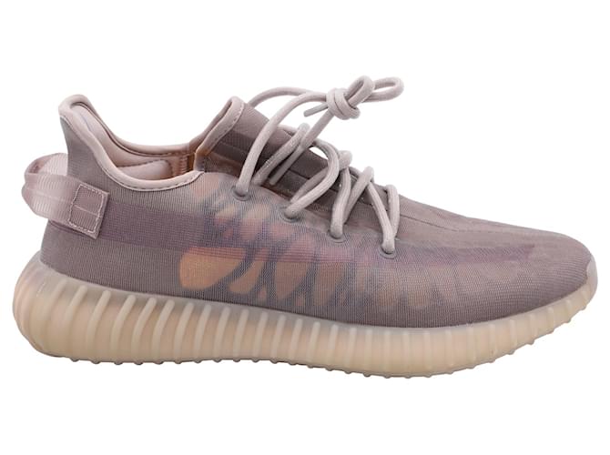 Autre Marque ADIDAS YEEZY BOOST 350 V2 'Mono Mist' Sneakers in Mauve Polyamide Purple Nylon  ref.585149