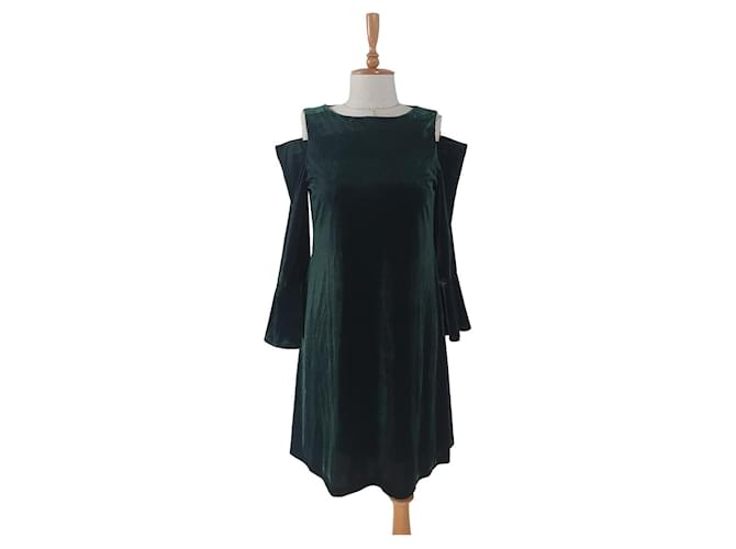 Ralph Lauren Dresses Green Dark green Polyester Elastane  ref.585277