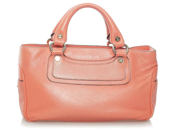 Céline Celine Pink Boogie Leather Handbag Pony-style calfskin  ref.585740