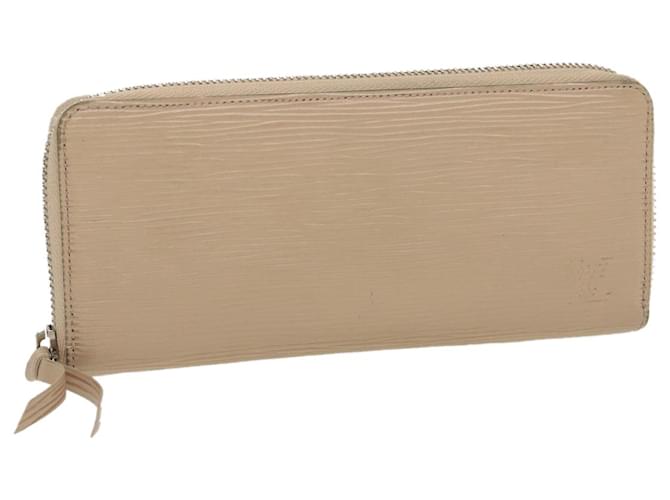 Louis Vuitton Clemence Beige Leather Wallet (Pre-Owned)