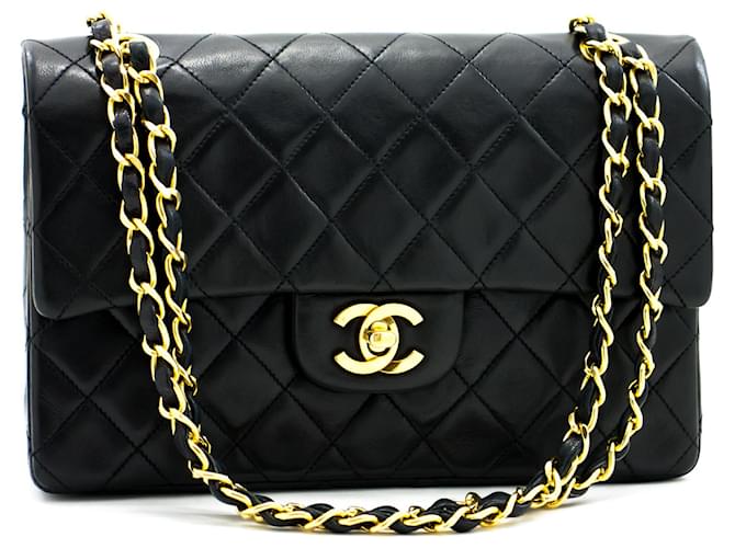 Classique Chanel Timeless Cuir Noir  ref.586191