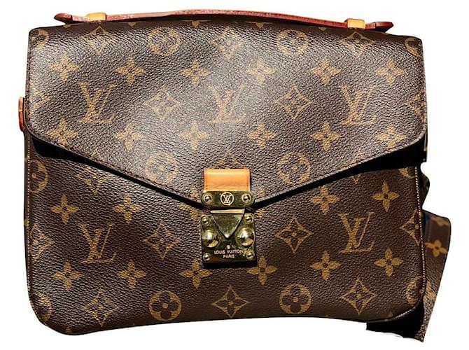 Louis Vuitton Metis Brown Leather  ref.586513