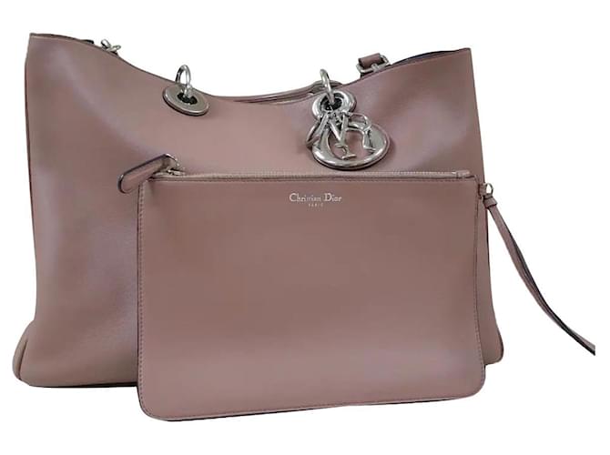 Diorissimo Dior Handbags Beige Leather  ref.586584