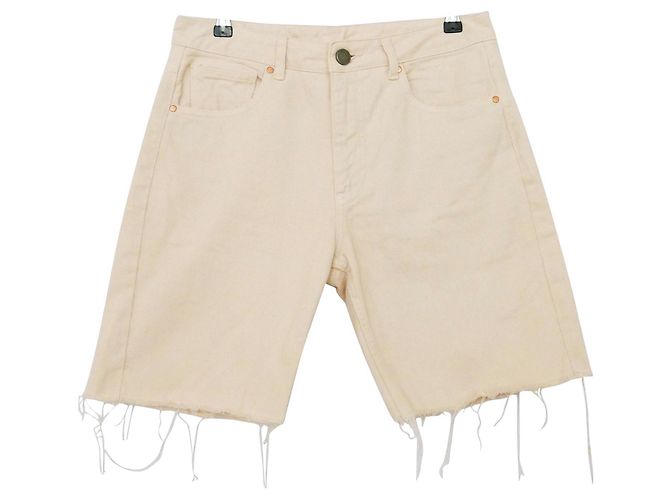 Autre Marque Short jeans Raey Comet Pink Rosa Bege