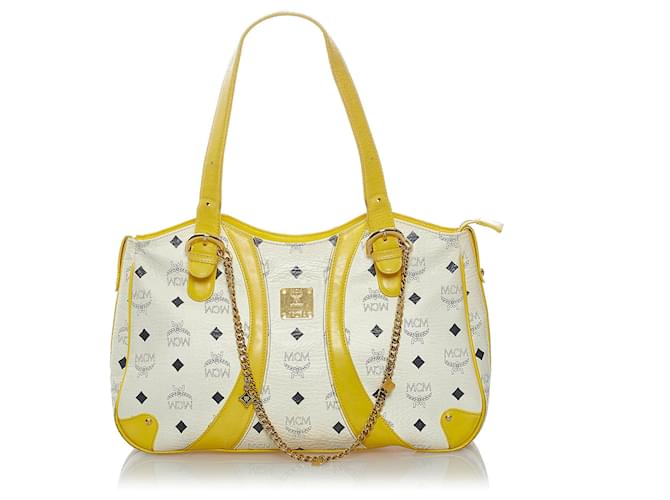 Mcm bag cheap yellow