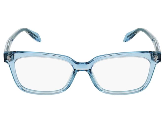 Alexander McQueen Square-Frame Acetate Optical Frames Blue Cellulose fibre  ref.586899
