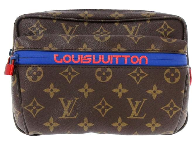 Louis Vuitton Gürteltasche Leinwand  ref.587397