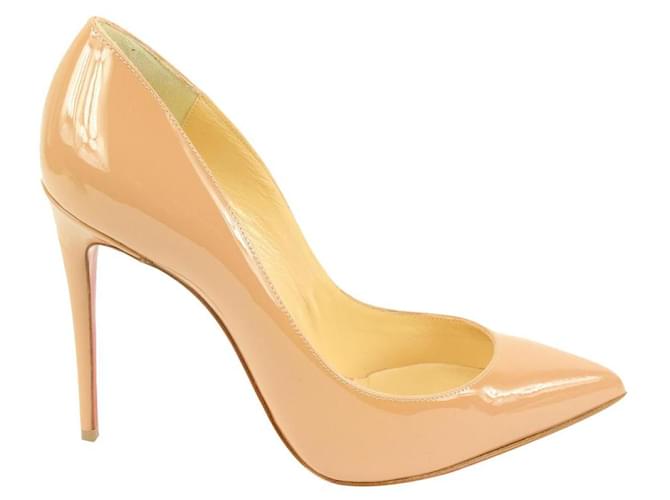 Christian Louboutin Size 36.5 Tacchi Pigalle Follies Nude  ref.587690