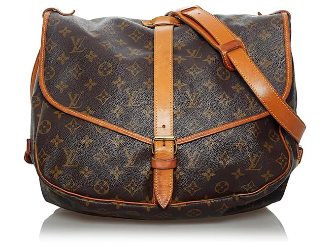 Louis Vuitton Monogram Saumur 35