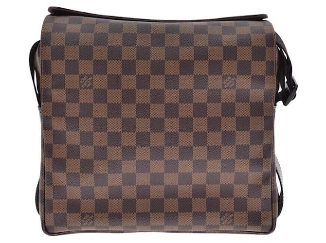 Louis Vuitton Naviglio Brown Cloth  ref.587856