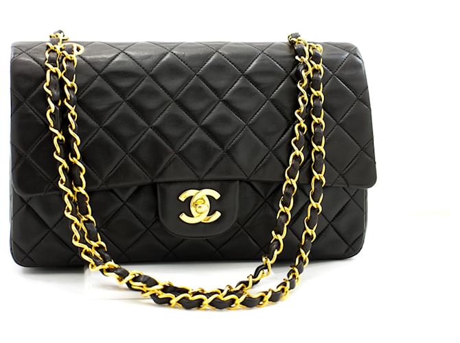Chanel Timeless Black Leather  ref.588120