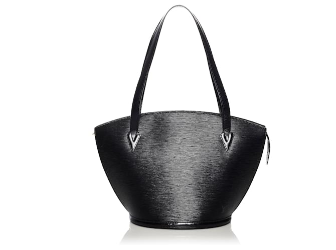Louis Vuitton Black Epi Saint Jacques GM Long Strap Leather  ref.588228