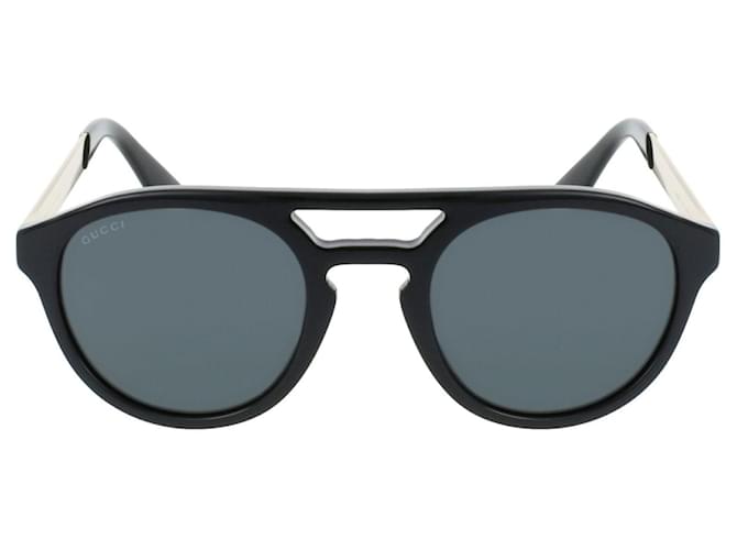 Gucci Óculos de sol de acetato estilo aviador  ref.588354