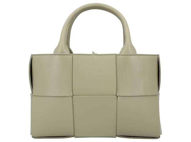 Bottega Veneta Mini Cabat - Green - Woman - Lambskin