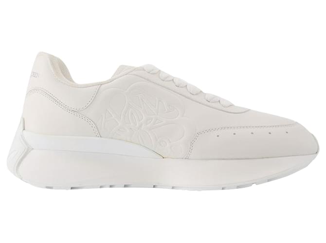 Sneakers - Alexander Mcqueen - White - Leather  ref.588432