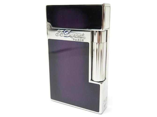 NEW ST DUPONT ATELIER LIGHTER 1953 LINE 2 VIOLET PALLADIE LACQUER + NEW BOX Purple Gold-plated  ref.589049