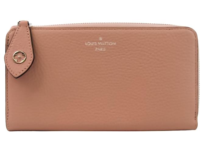 Louis Vuitton Portefeuille comète Pink Leather  ref.589090