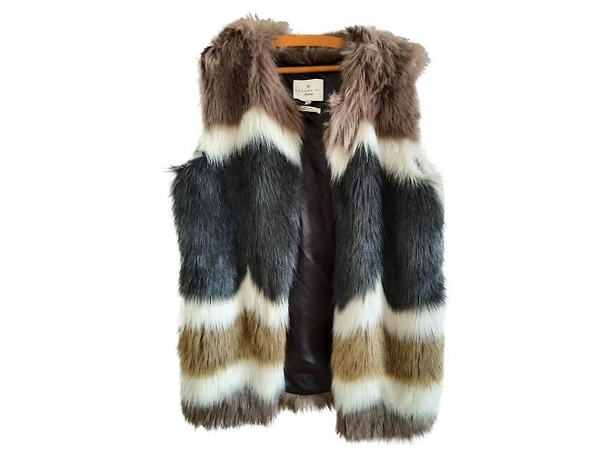 Giacca in pelliccia Essentiel Antwerp Multicolore L