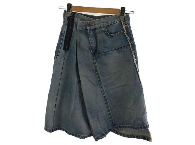 Falda JUNYA WATANABE COMME des GARCONS/S/Algodón/AZUL