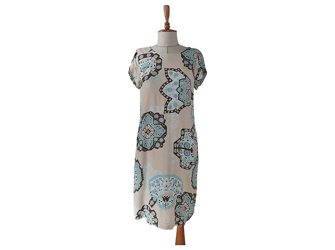 Robe Noa Noa en viscose multicolore