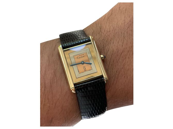Orologio Cartier Tank Must Argento Multicolore