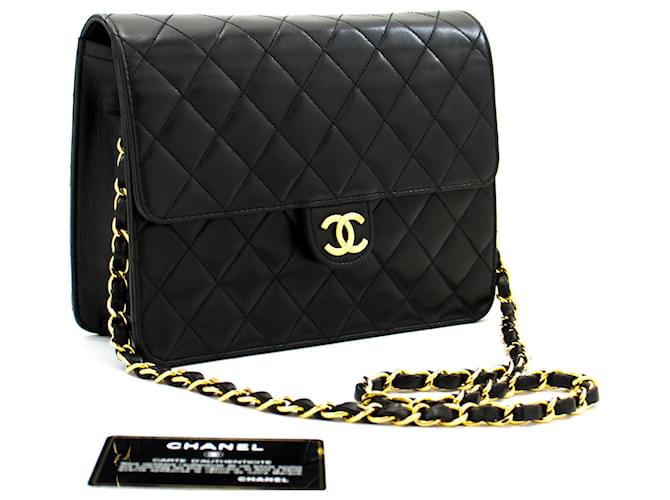 Chanel Timeless Black Leather  ref.589414