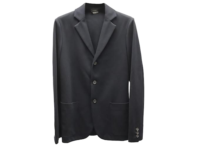 Jil Sander Coat Jacket in Black Viscose  ref.589483