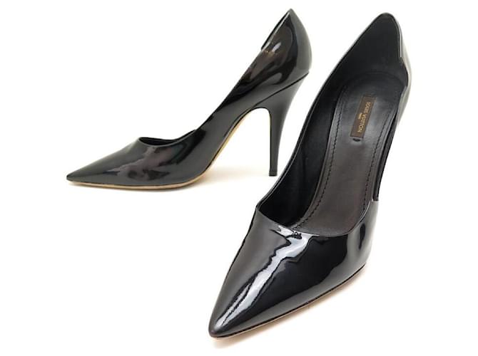 Tacones Louis vuitton Negro talla 35 EU de en Charol - 32087407